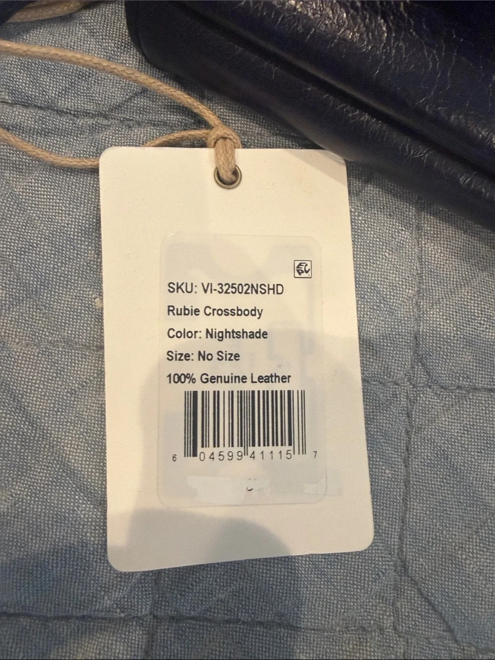NWT HOBO Rubie Crossbody Bag in Nightshade